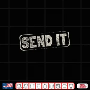 Design Send It Design For Whitewater Kayaking Shirt