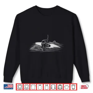 Sweatshirt White Water Kayaking Kayaker Gift River Kayak Shirt