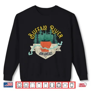 Sweatshirt Buffalo River Arkansas National Park River Floating Kayak Shirt