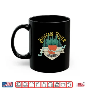 Mug Buffalo River Arkansas National Park River Floating Kayak Shirt