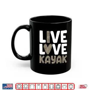 Mug Cool Kayak Art For Men Women Kayak Boat Lover Kayaking Shirt