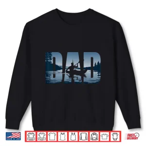Sweatshirt Fathers Day Kayaker Mens Kayaking Dad Shirt