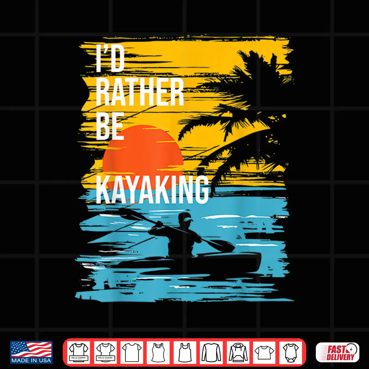 I’D Rather Be Kayaking Funny Kayak Kayaker Shirt I’D Rather Be Kayaking Funny Kayak Kayaker Shirt