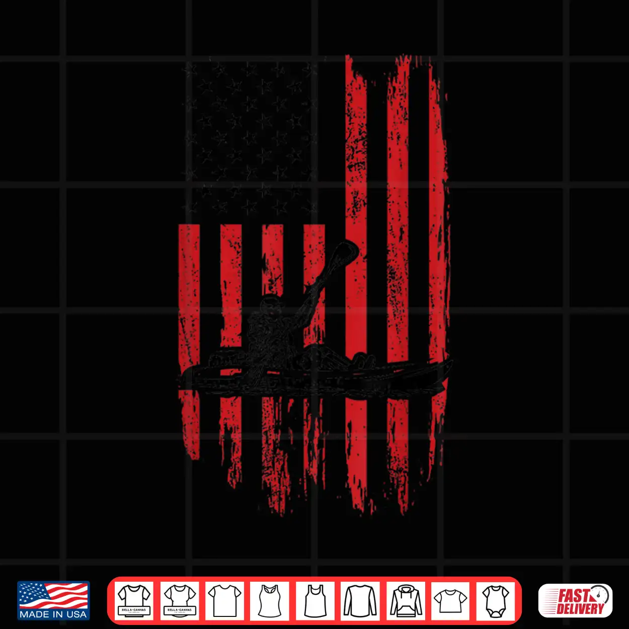 Kayak Paddle Usa Flag American Kayaking 4Th Of July Lovers Shirt Kayak Paddle Usa Flag American Kayaking 4Th Of July Lovers Shirt