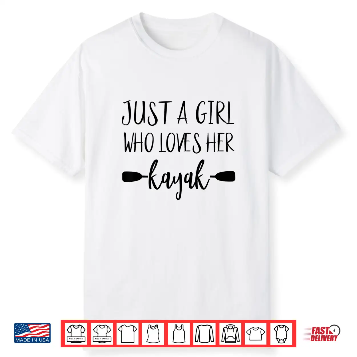 Kayaking Gifts For Kayak Lovers Beach Kayak Hair Just A Girl Shirt Kayaking Gifts For Kayak Lovers Beach Kayak Hair Just A Girl Shirt