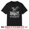 Paddling Moose In Moosehead Lake Maine Canoe Me Souvenir Shirt