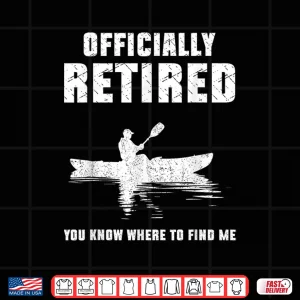 Design Retirement 2024 Retire Kayaking Retired Gifts Kayak Lover Shirt