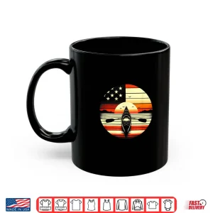 Mug US Flag USA Kayak for Kayaker American Kayaking 4th of July Shirt