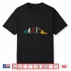 Canoe Kayak Evolution Paddler Kayaker Gift Canoeing Kayaking Shirt