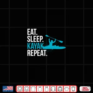 Design Kayak Shirt Gift. Kayaking Long Sleeve tshirt for Kayakers