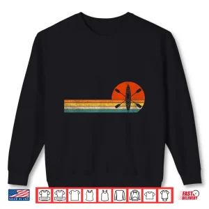 Sweatshirt Retro Kayak Kayaking Paddling Vintage Shirt