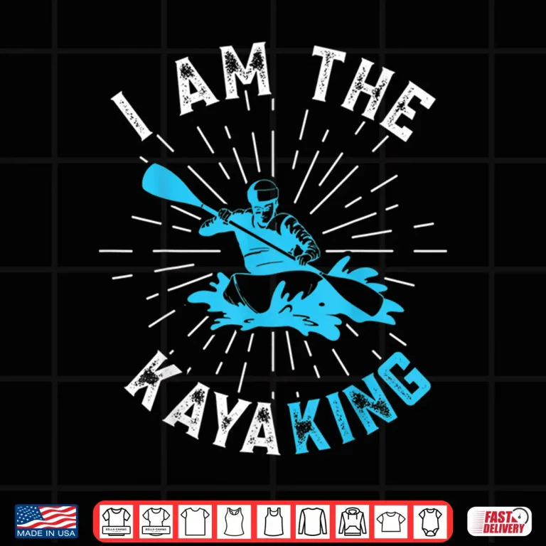 Design Mens Kayak Kayaker I am the Kayaking Shirt
