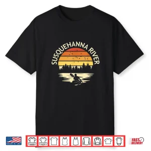 Susquehanna River Kayaking Kayaker Shirt