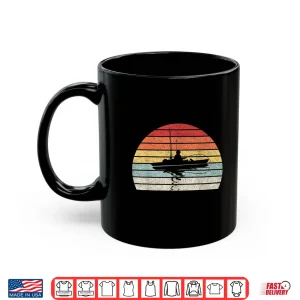 Mug Vintage Retro Kayak Fishing Kayaking Shirt