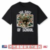 100 Days Of School Deer Hunting Deer Camo Hunter Boys Shirt