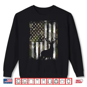Camo American Flag Deer Elk Buck Hunting Usa Hunter Gift Shirt 2 Sweatshirt Camo American Flag Deer Elk Buck Hunting USA Hunter Gift Shirt