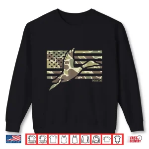 Camo Patriotic Mallard Duck Camouflage Flying Duck Hunting Shirt 2 Sweatshirt Camo Patriotic Mallard Duck Camouflage Flying Duck Hunting Shirt