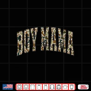 Design Camo Boy Mom Duck Hunting Season Camouflage Mama Shirt