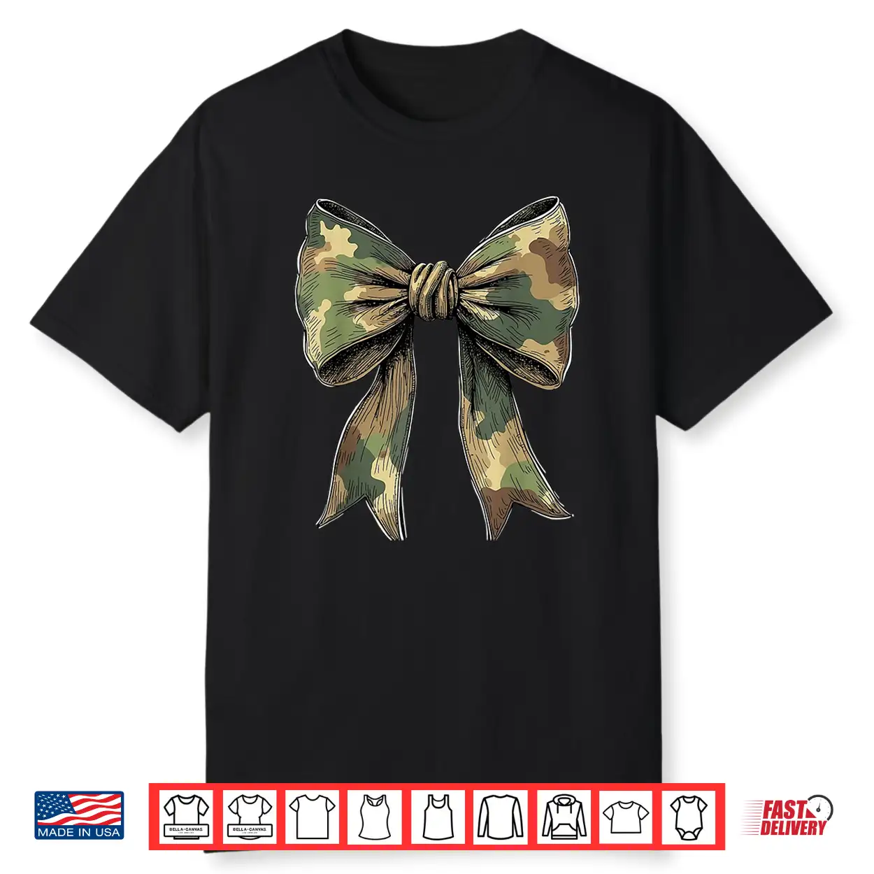 Camouflage Camo Bow Girls Camo Coquette Bow Hunting Women Shirt Camouflage Camo Bow Girls Camo Coquette Bow Hunting Women Shirt