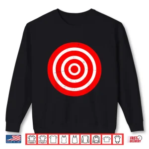 Sweatshirt Fun Bullseye Target Bulls Eye Prank Gift Archery Target Shirt