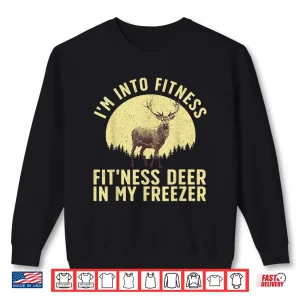 Sweatshirt Funny Deer Hunting Art For Men Women Wildlife Hunter Hunting Shirt