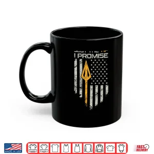 Mug Just The Tip I Promise Funny Bow Hunter Archery ON BACK Shirt