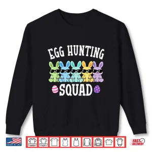 Sweatshirt Kids Easter Bunny Squad Egg Hunting Easter Kids Boys Girls Shirt