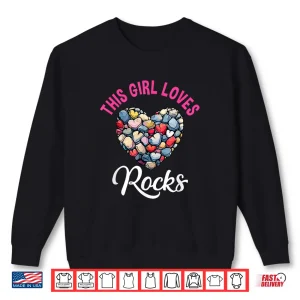 Sweatshirt Rock Collector Hunting Women Girl Stones Geology Rockhound Shirt