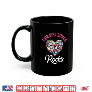 Mug Rock Collector Hunting Women Girl Stones Geology Rockhound Shirt