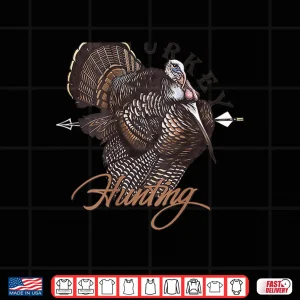 Design Turkey Hunting T Shirt Back