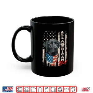 Mug All American Boy Lab Hunting Labrador Hunting Dog Shirt