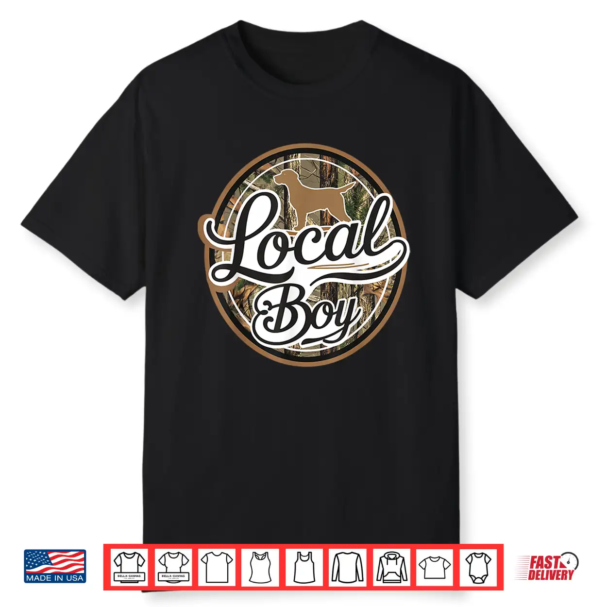 Black Lab Dog Local Southern Boy Camo Duck Hunting Youth Men Shirt Black Lab Dog Local Southern Boy Camo Duck Hunting Youth Men Shirt