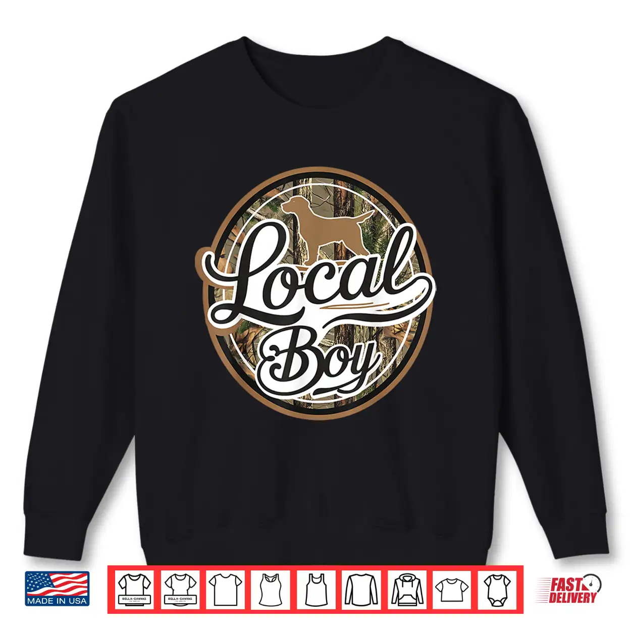 Black Lab Dog Local Southern Boy Camo Duck Hunting Youth Men Shirt Black Lab Dog Local Southern Boy Camo Duck Hunting Youth Men Shirt