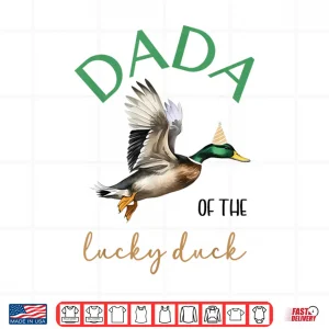 Design Dada of The Lucky Birthday Duck Hunting 1st Birthday Party Shirt