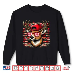 Funny Valentine Buck Xoxo Deer Hunting Cute Heart Camo Shirt 1 Sweatshirt Funny Valentine Buck XOXO Deer Hunting Cute Heart Camo Shirt