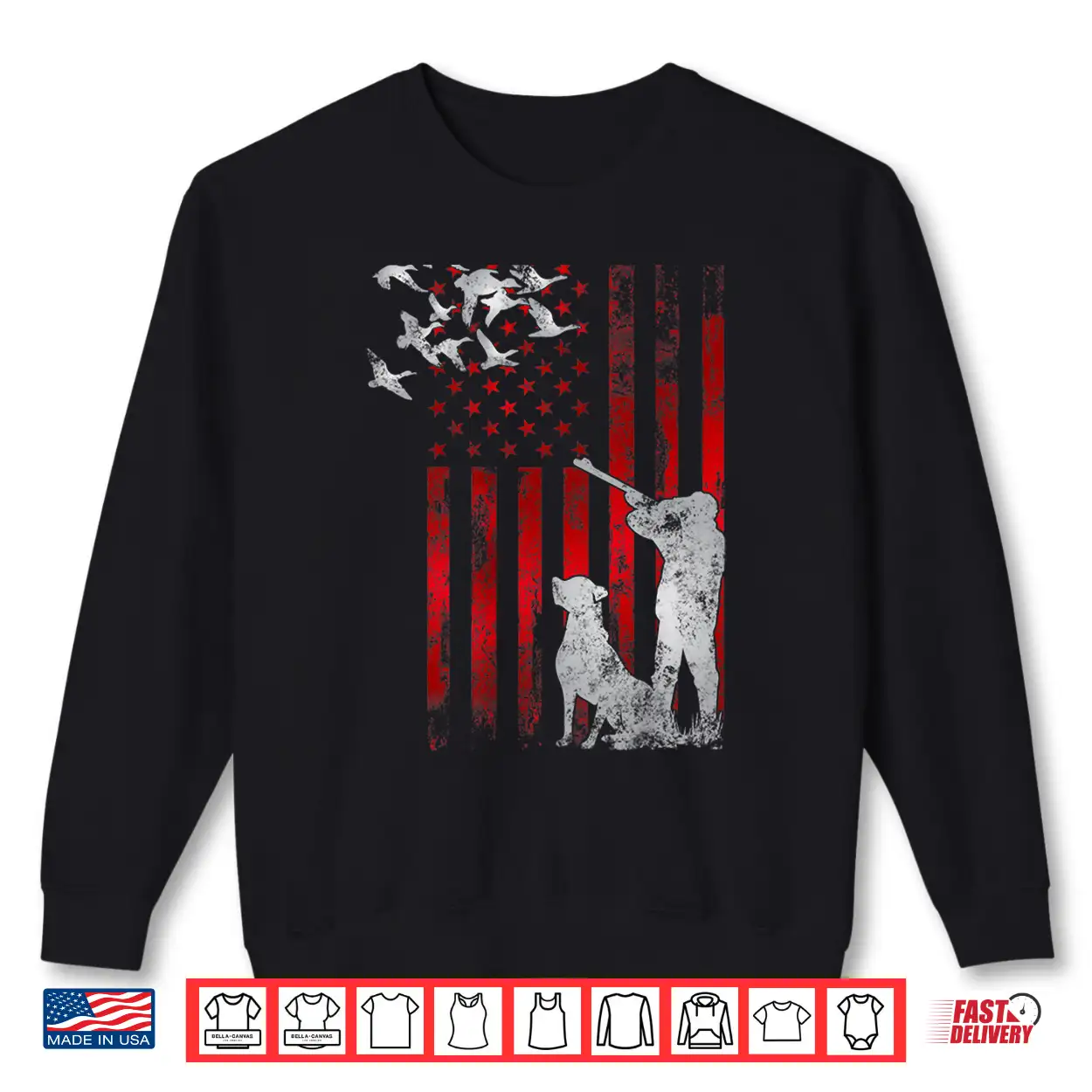 Hunters Distressed Patriotic American Usa Flag Duck Hunting Shirt Hunters Distressed Patriotic American Usa Flag Duck Hunting Shirt