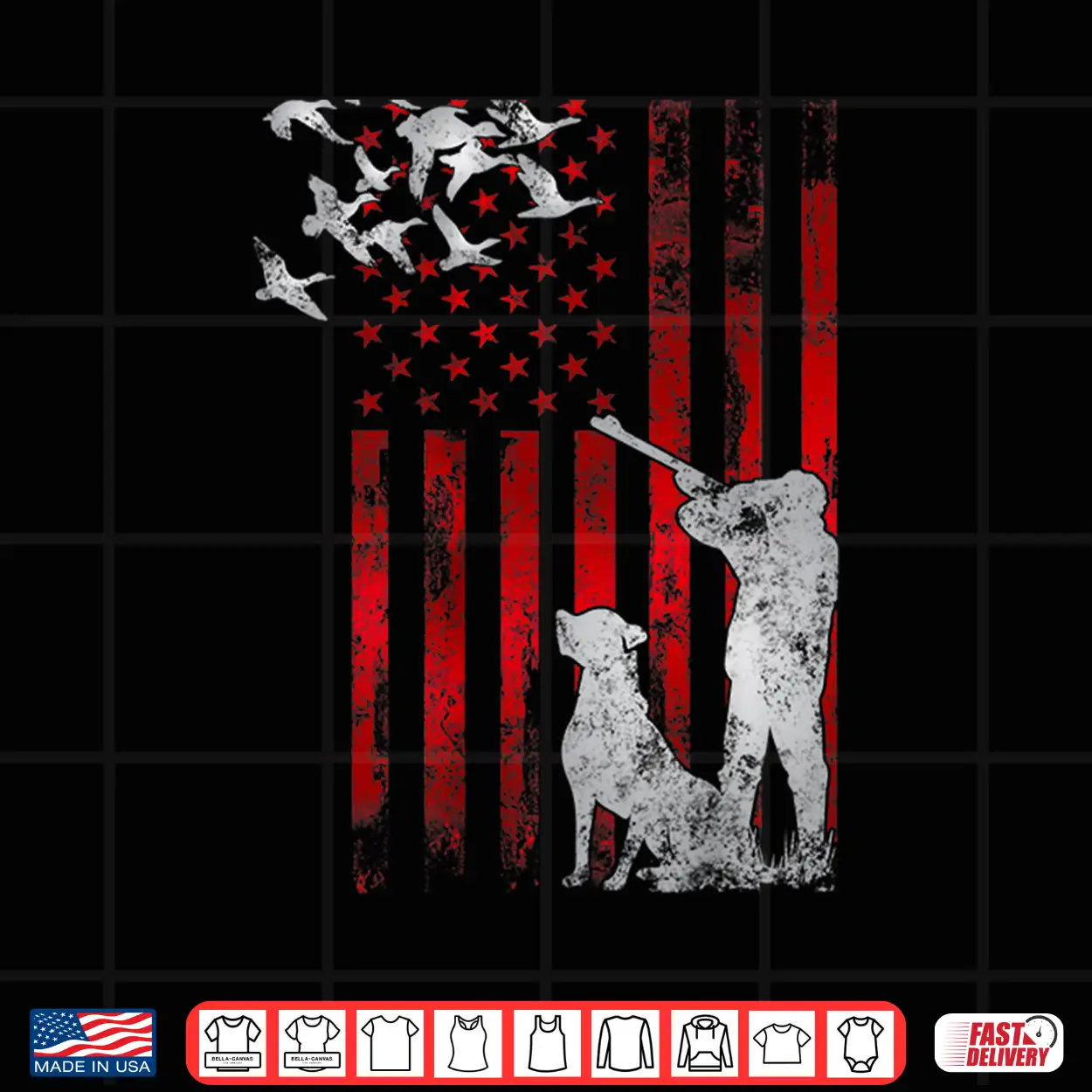 Hunters Distressed Patriotic American Usa Flag Duck Hunting Shirt Hunters Distressed Patriotic American Usa Flag Duck Hunting Shirt
