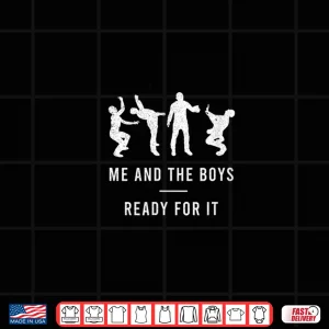 Design Me And The Boys Ghost Hunting Funny Game Shirt