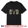 Old School Camo Dad Hunting Camouflage Deer Father’S Day Shirt