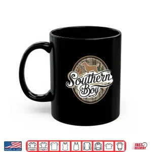 Mug Southern Boy Camo Hunting Duck Dog Duck Hunting Black Lab Shirt