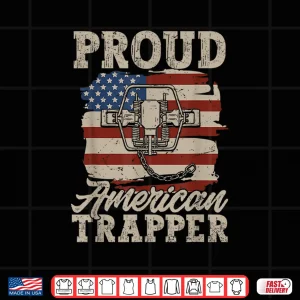 Trapping Trap Hunting American Flag Proud American Trapper Shirt 4 Design Trapping Trap Hunting American Flag Proud American Trapper Shirt