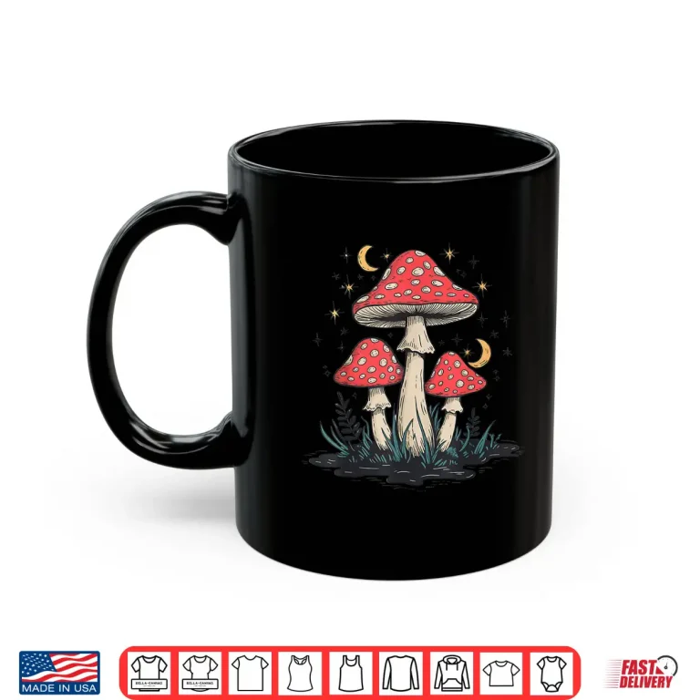 Mug Mushroom Mycology Fungi Hunt Foraging Mycologist Whisperer Shirt