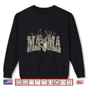 Sweatshirt Retro Camo Hunting Mama Old Camo Mom Mothers Day Shirt