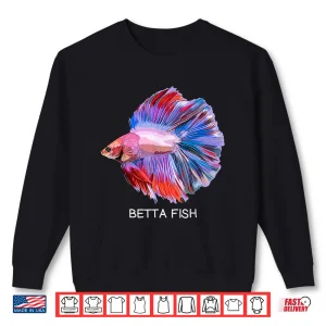 Sweatshirt Betta fish Freshwater Aquarium Fish Shirt