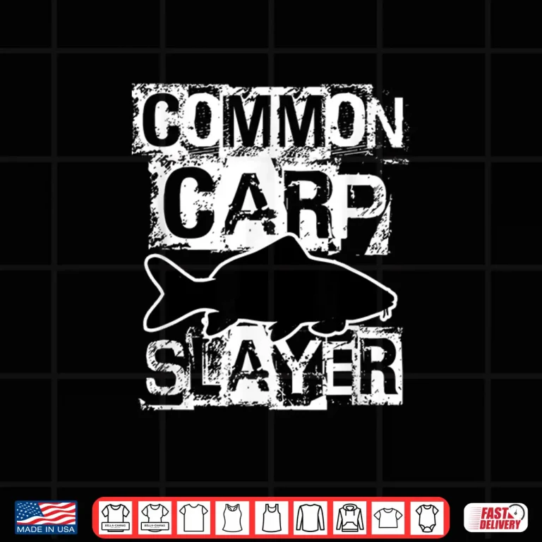 Design Common Carp Fishing Shirt Euro Freshwater Fish Shirt Gift Shirt