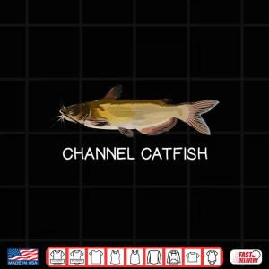 Design Channel Catfish Freshwater Game Fish Shirt
