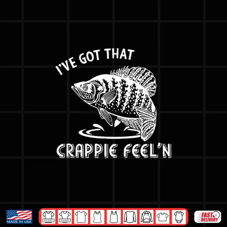Design Crappie fishing freshwater fishing fisherman panfish Shirt