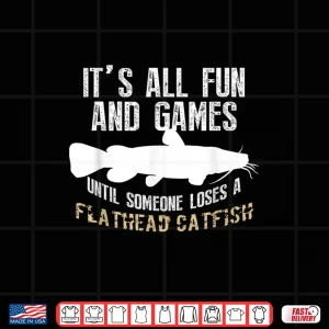 Flathead Catfish Fishing Graphic Freshwater Fish Men Gift Shirt 4 Design Flathead Catfish Fishing Graphic Freshwater Fish Men Gift Shirt