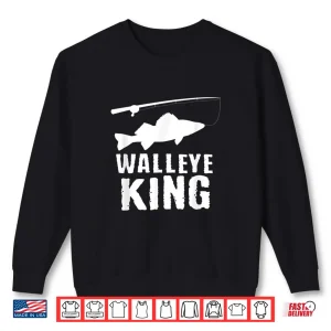 Sweatshirt Funny Walleye Graphic Freshwater Fishing Gift Men Women Kids Shirt