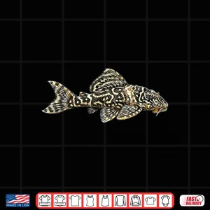 Design King Tiger Pleco Hypancistrus L066 Freshwater Aquarium Shirt